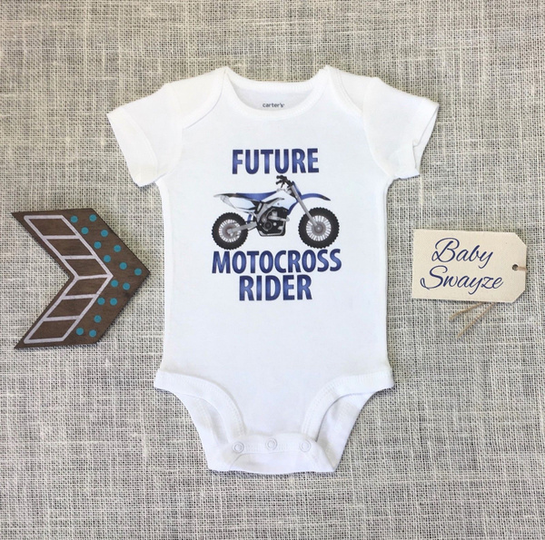 Future Motocross Rider Baby Bodysuit