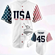 Amazon.com: Greater Half Jersey: Liberty Edition Red Trump