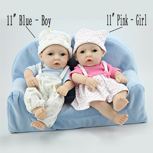 twin newborn baby dolls