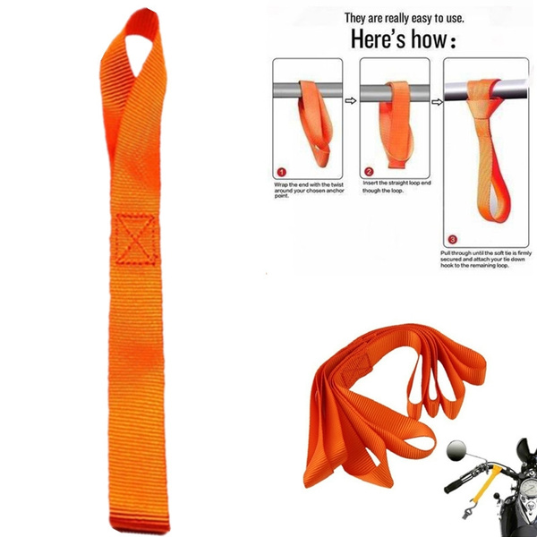 1PC Multifunctional Snowmobile UTV Vehicle Soft Mini Polyester Ratchet