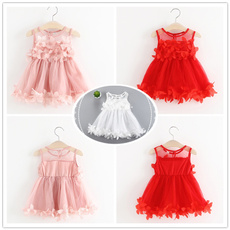 Sleeveless dress, Baby Girl, Flowers, Fashion