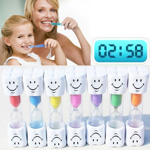 2 minute sand timer brushing teeth