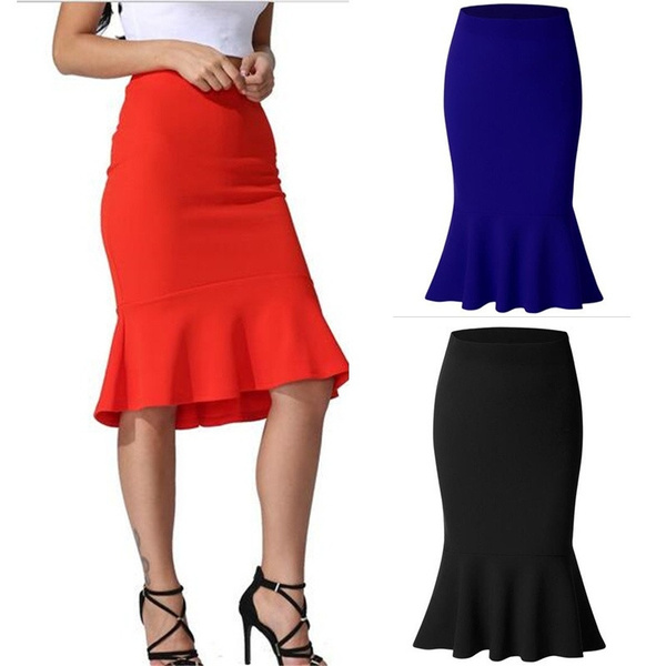 women's office wear skirts