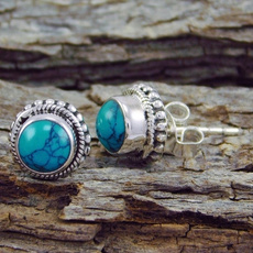 Antique, Beautiful, Turquoise, 925 sterling silver