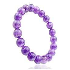 Crystal Bracelet, Jewelry, purplecrystal, purple