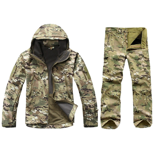 waterproof camo jacket mens