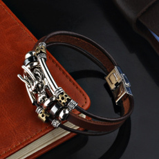Charm Bracelet, wristbandbracelet, Moda, Joyería de pavo reales