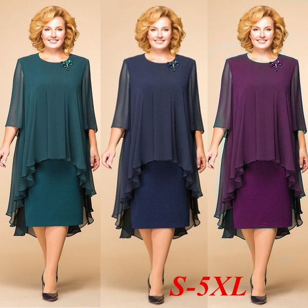 chiffon plus size dresses uk