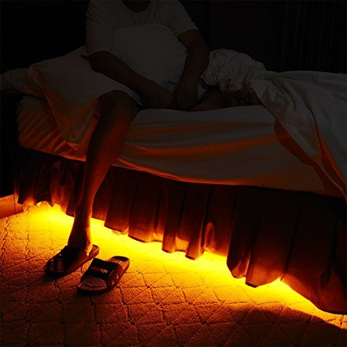 light strip under bed