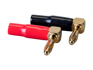 Plug, goldplated, bananaplug, gold