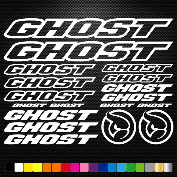 Ghost stickers best sale for bike