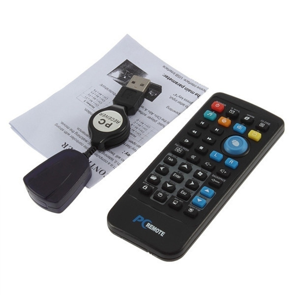 Wireless USB PC Remote Control Media Center Controller Mouse for Computer Laptop 