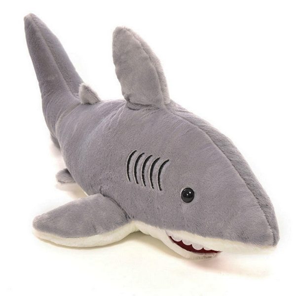 shark plush pillow