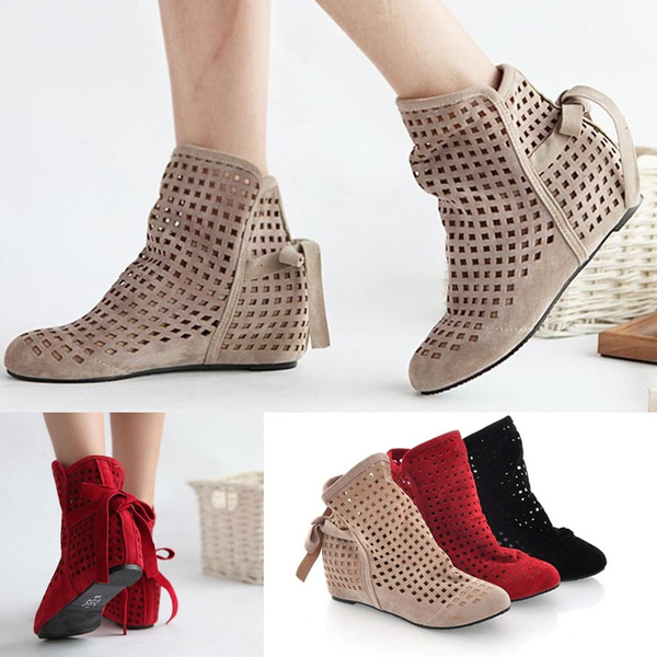 summer flat boots