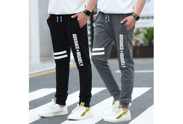 New Teen Age Spring Casual Pants Boys Joggers Pants Kids Sport Trousers 2 Colors 5 14 Years Wish