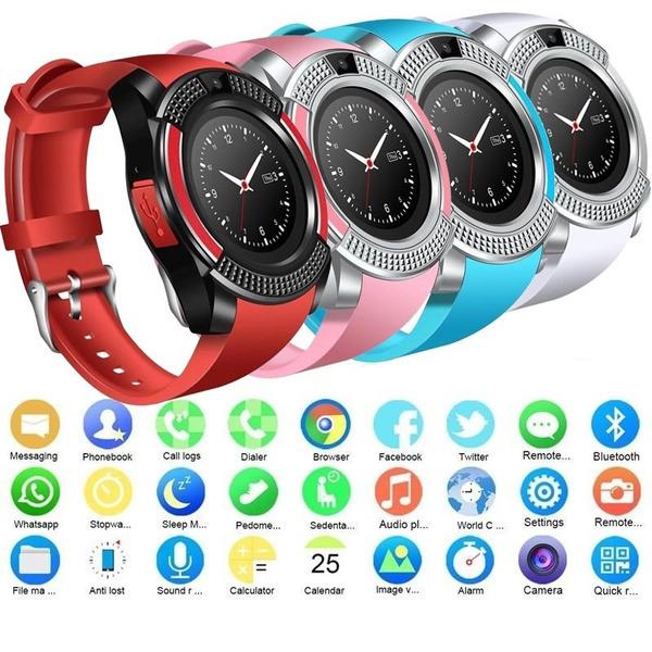 V8 cheap smart watch