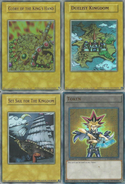 Yu-Gi-Oh! Glory of the King's Hand, Duelist Kingdom, Set Sail & Token YGLD NM | Wish Yu-Gi-Oh! Glory of the King's Hand, Duelist Kingdom, Set Sail & Token YGLD NM | Wish