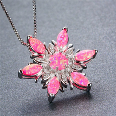 pink, Beautiful, Sterling Silver Jewelry, Flowers
