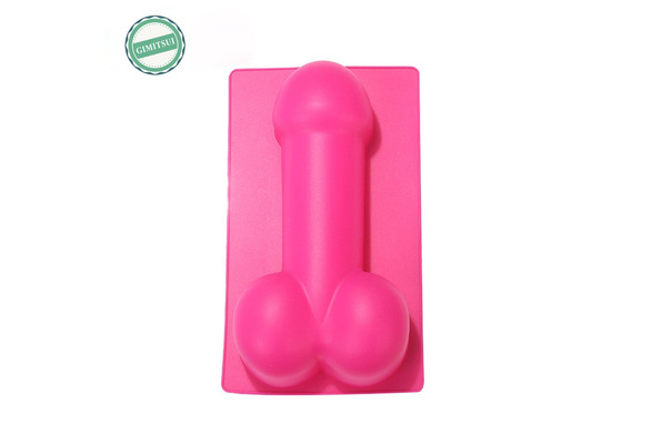 Big Penis & Balls Cake Mold, Dick Cake, USA Jello and Ice Mold Willy,  Bachelorette Chocolate Birthday Party Dick Mold