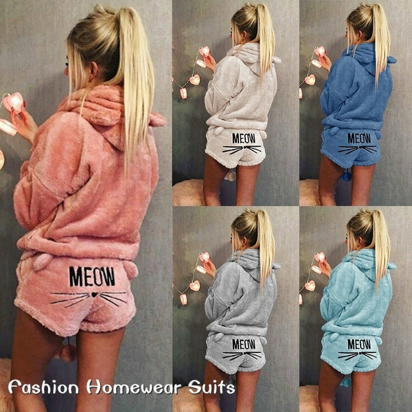 Meow discount pajama set