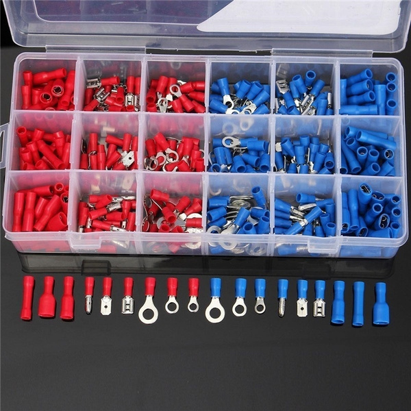 280/360/480/720Pcs Electrical Wiring Terminals Set Kits Insulated Crimp