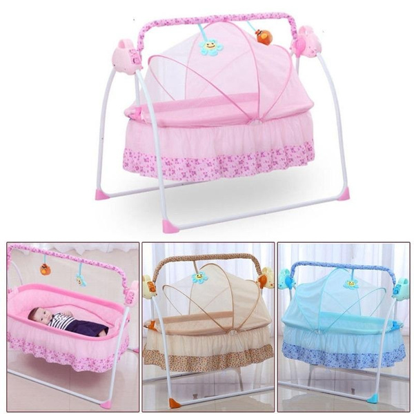 Swing baby hot sale cot