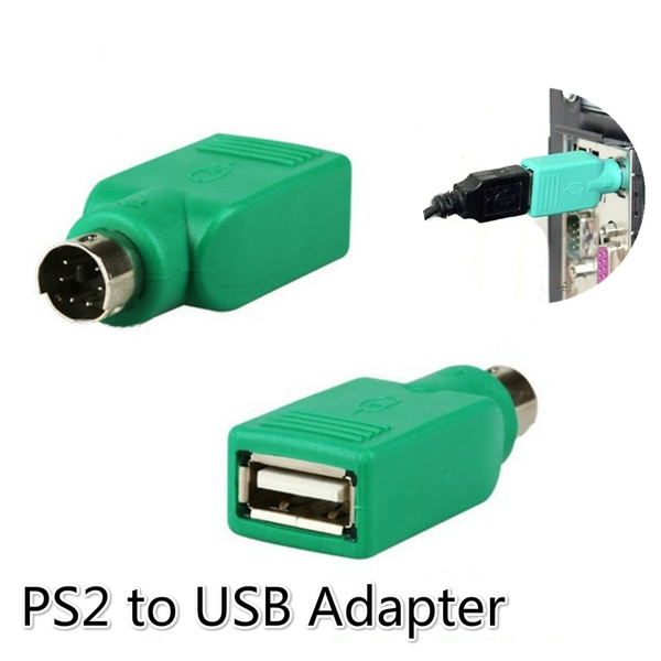 PS2 To USB Adapter PS2 To PC Adapter To PS2 Adapter Converter Ps2 Usb Adapter Keyboard and Mouse Computer Supplies Wish