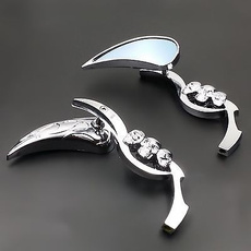 motorcycleaccessorie, sidemirror, Honda, skull