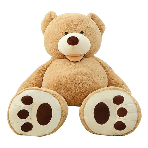 Teddy Bear Coat Tedy Bear Toy Big Size 200cm American Giant Bear Skin