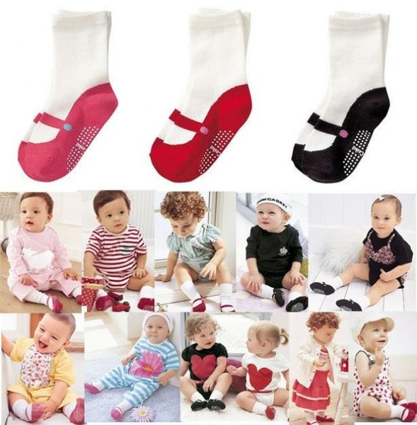 baby girl anti slip socks