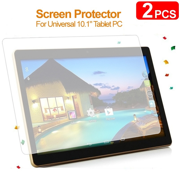 381D Universal 10.1' Tablet PC HD Clear Anti-fingerprint Screen Protector Film C