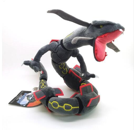 black rayquaza plush