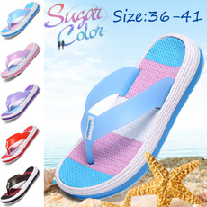 Women Beach Flip Flops Outdoor Casual Sandals Summer Home Slippers Size 36-41
