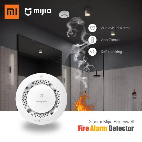 Xiaomi Honeywell Fire Gas Alarm Detector Photoelectric WIFI Smoke Sensor Contro 