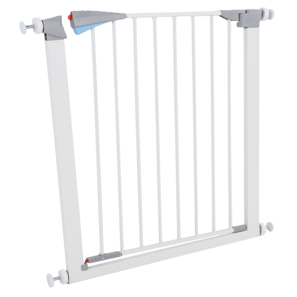 metal baby gate with door