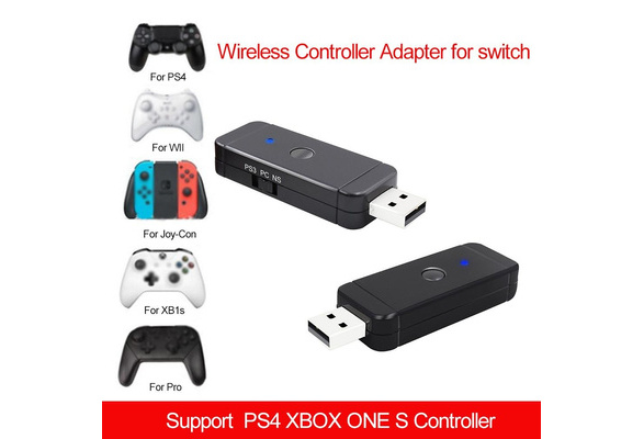Wireless Controller Adapter for Nintendo Switch PS3 PS4 Joy-Con 