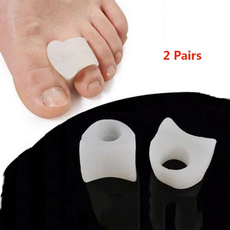 2Pair Gel Separator Toe Valgus Silicone Orthotic  Tool Correction Hallux Bunion Foot Care