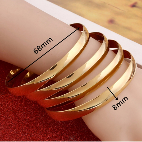 Personalized Name Bracelet Gold Color Customized Round Nameplate Bracelets  For Couple Stainless Steel Jewelry (max 8 Letters) - Customized Bracelets -  AliExpress
