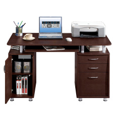 brown, 3drawer, Office, studytable
