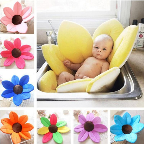 flower baby bath