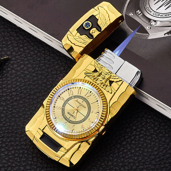 USB Rechargeable Quartz Lighter Watch With Flameless Cigarette Lighter JH  311242p From Bevjhb, $15.09 | DHgate.Com