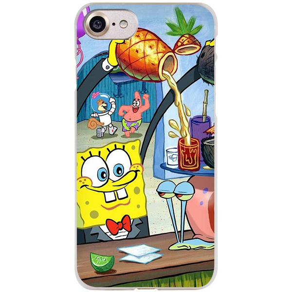 Sponge Bob Funny Spongebob Fashion Phone Case Gay Soft Silicone