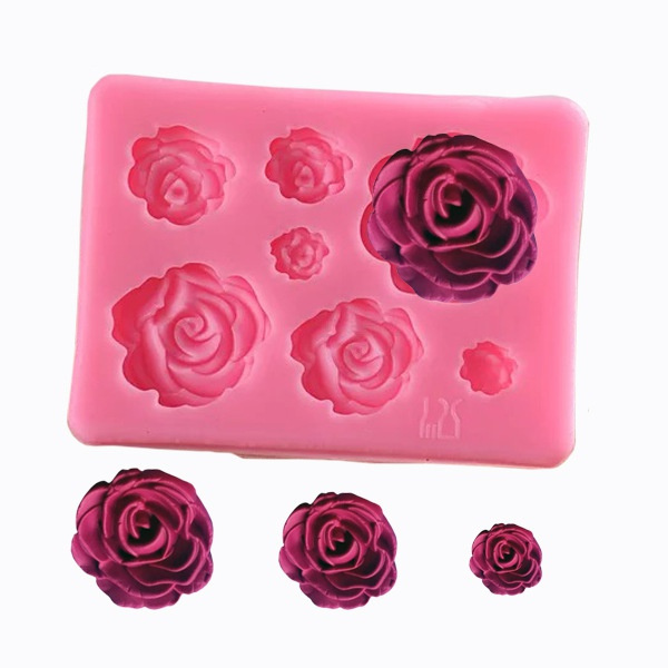 3d Rose Chocolate Mold Silicone Molds