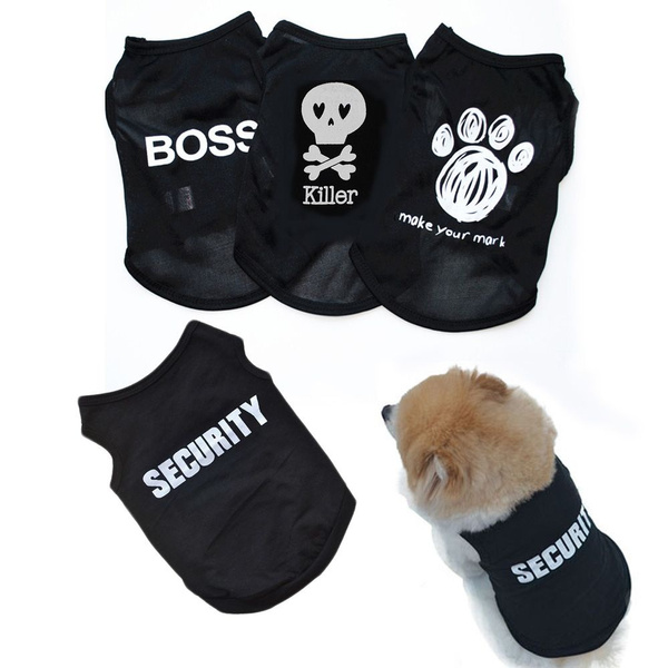 Dog security vest outlet costume