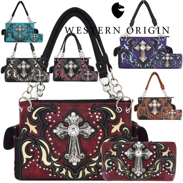 western style purses and wallets