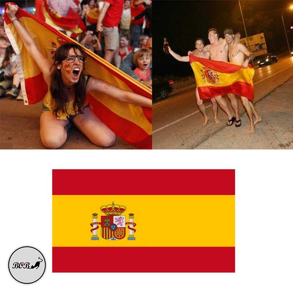 Large Spanish National Flag World Cup 2018 Football 5FT x 3FT Spain Espana 