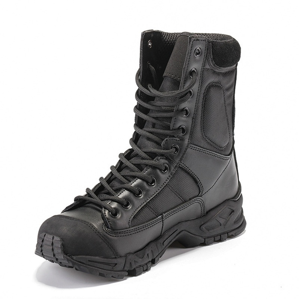mens army style boots