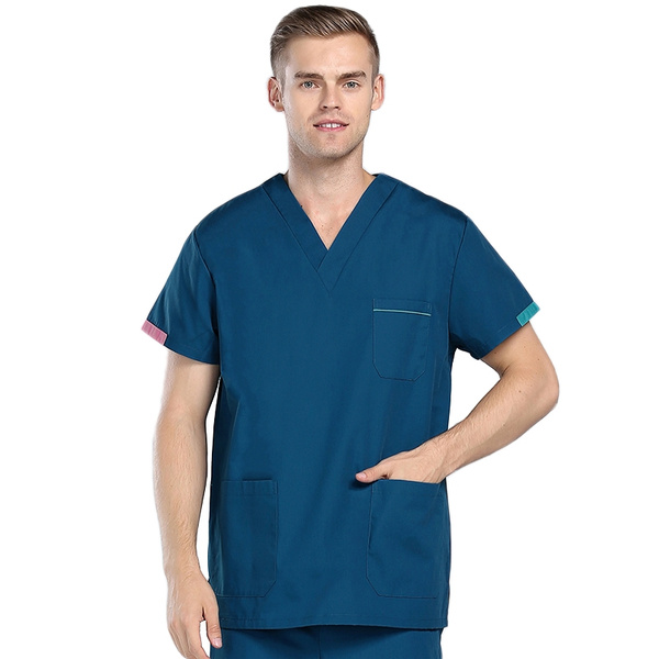 New Men Medical Scrub Sets Hospital 