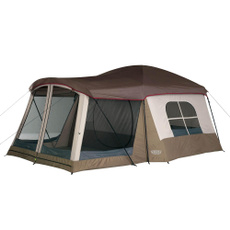 brown, camping, Sports & Outdoors, largetentwithscreenporch