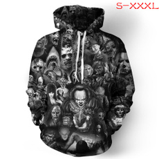 Unisex Plus Size Graphic Hoodie with Pocket